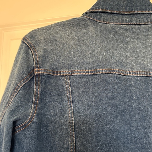 Baccini Dark Blue Jean Jacket - Picture 10 of 13